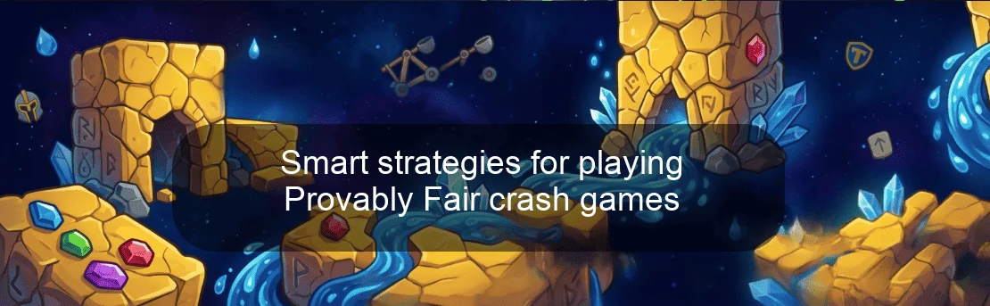 Smart strategies for playing Provably Fair crash games Smart strategies for playing Provably Fair crash games